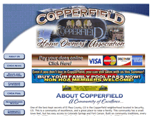 Tablet Screenshot of copperfieldhomes.org